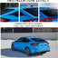 Aleron techo trasero con ala para Civic 11 ABS negro