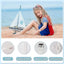 Pulsera Airtag silicona para niños ajustable negro y blanco