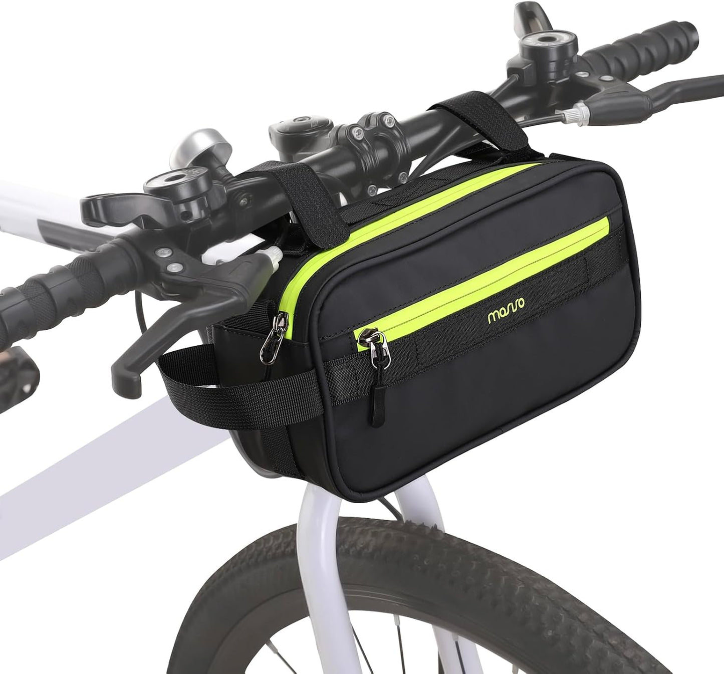 Bolsa manillar bicicleta multifuncional impermeable