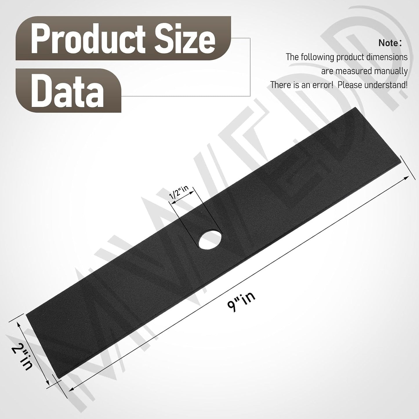 2 Cuchillas Univ 9x2pulg 2059 comp Tru-Cut