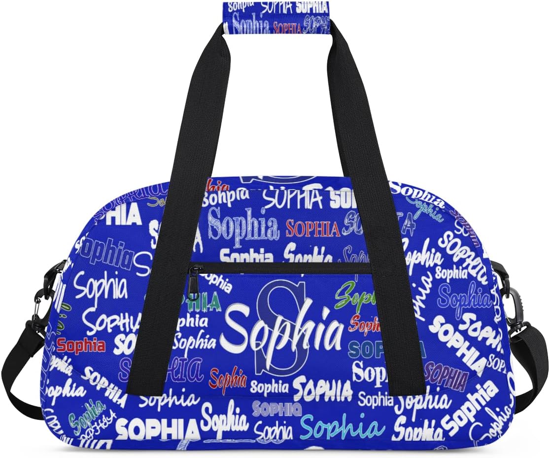 Bolso viaje personalizado para noche de fiesta y gimnasia