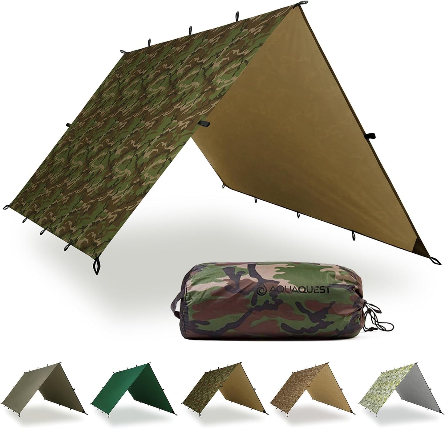 Lona impermeable resistente camping bushcraft