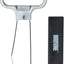 Extractor de corcho de dos puntas con mango cromado, juego de 1