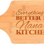 Decoración madera forma paleta cocina