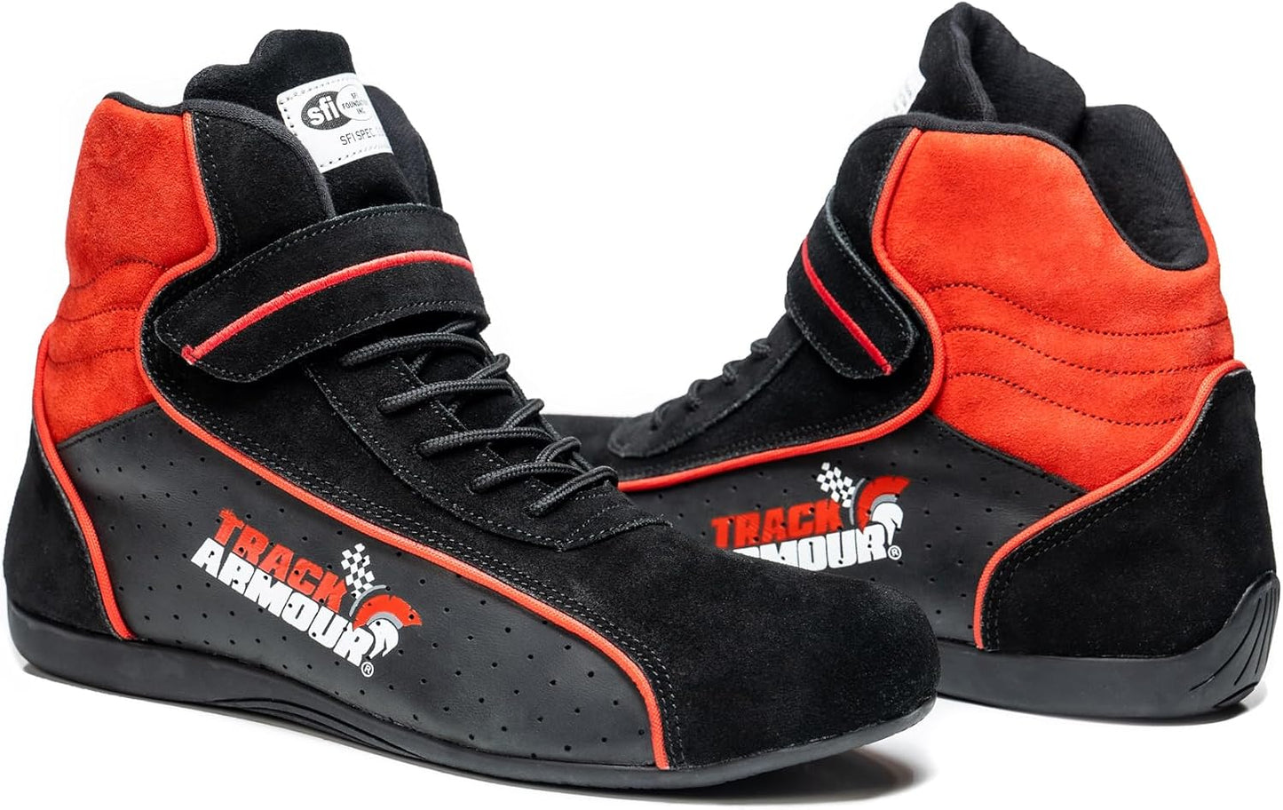 Zapatos Auto Racing Negro SFI 3.3/5