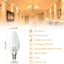 Bombillas LED E12 para candelabro 5W 3000K paquete 6