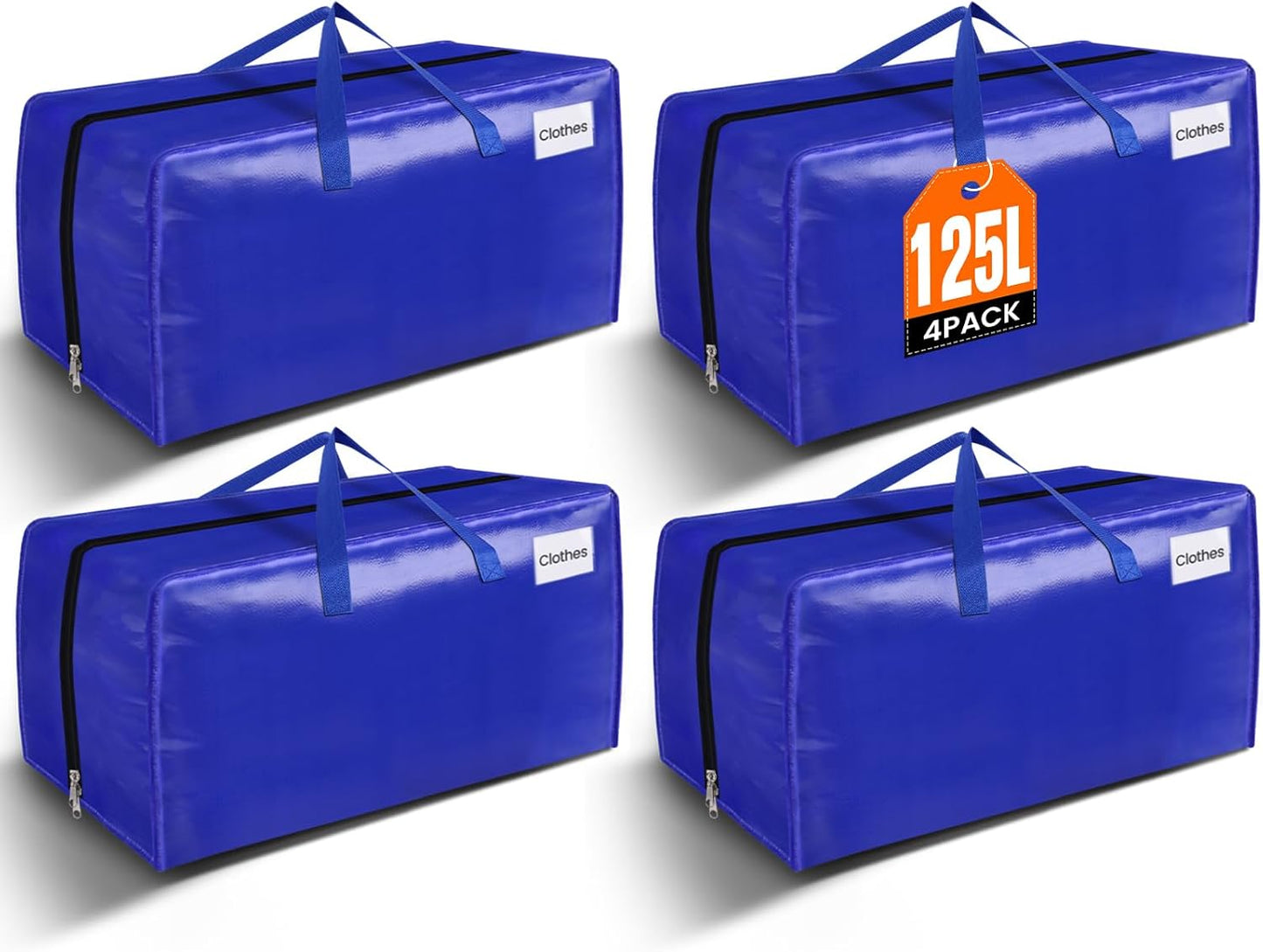 Bolsas mudanza resistentes extragrandes con bolsillos