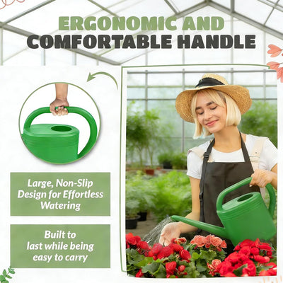Regadera 0.5gal para plantas interior exterior boquilla larga