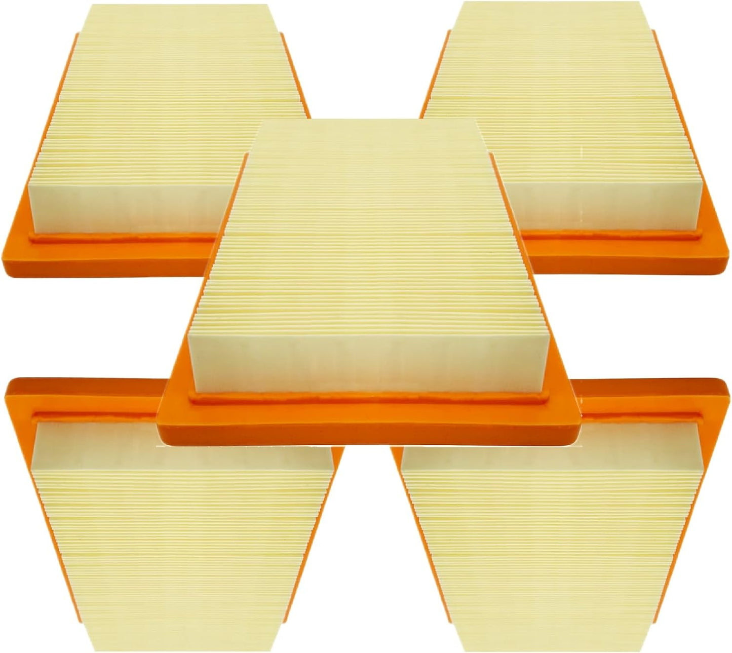 Filtro aire comp Genera 14-22KW 990/999CC 5uds