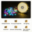 Guirnalda luces RGB retráctiles 13 modos LED
