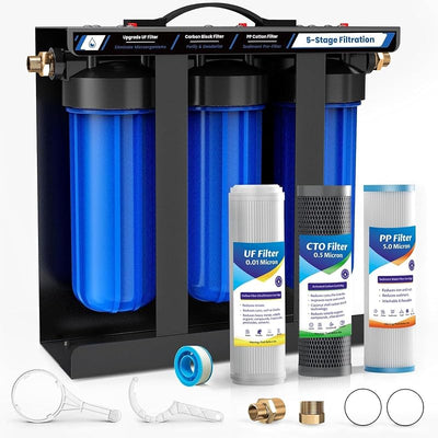 Sistema filtro agua RV 5 etapas 0.01micras sedimentos