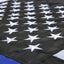 Bandera 3x5ft poliéster estrellas bordadas rayas cosidas