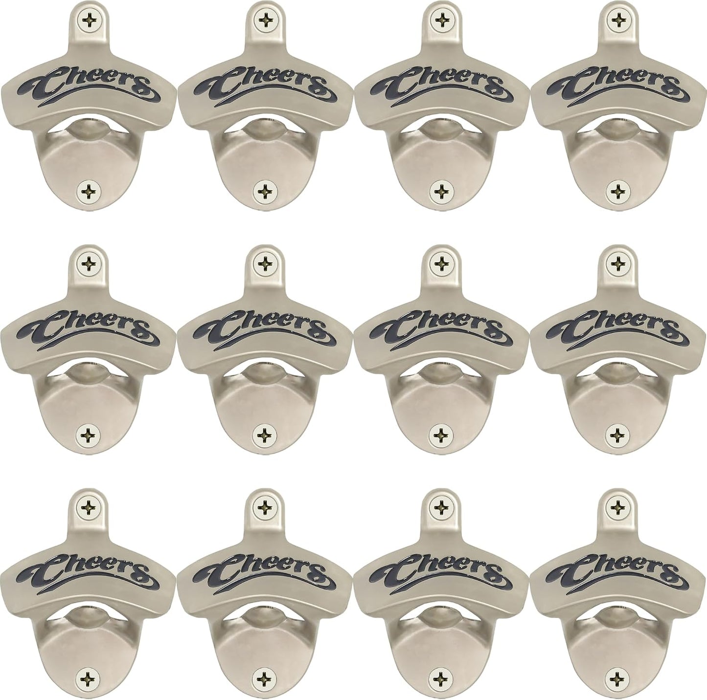 Abrebotellas acero inox para bar hogar pack 12