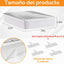 Aislador tragaluz RV 14x22" impermeable para techo solar