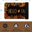 Felpudo decorativo hojas arce antiderrap 29x17"