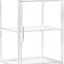 Vitrina acrílico 2 niveles puerta magnética