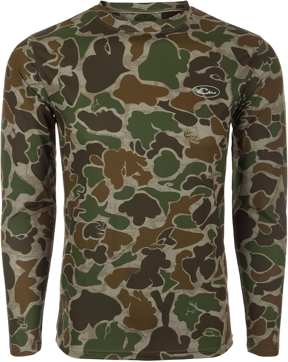 Camiseta manga larga para hombre con protección solar UPF 50