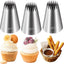 3 Puntas Tuberías 9ft para Decoración de Pasteles y Cupcakes