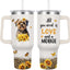 Vaso térmico acero inox 40oz para amantes de perros