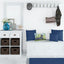 Almohada decorativa lona lavable 12x16 para sofá cama patio