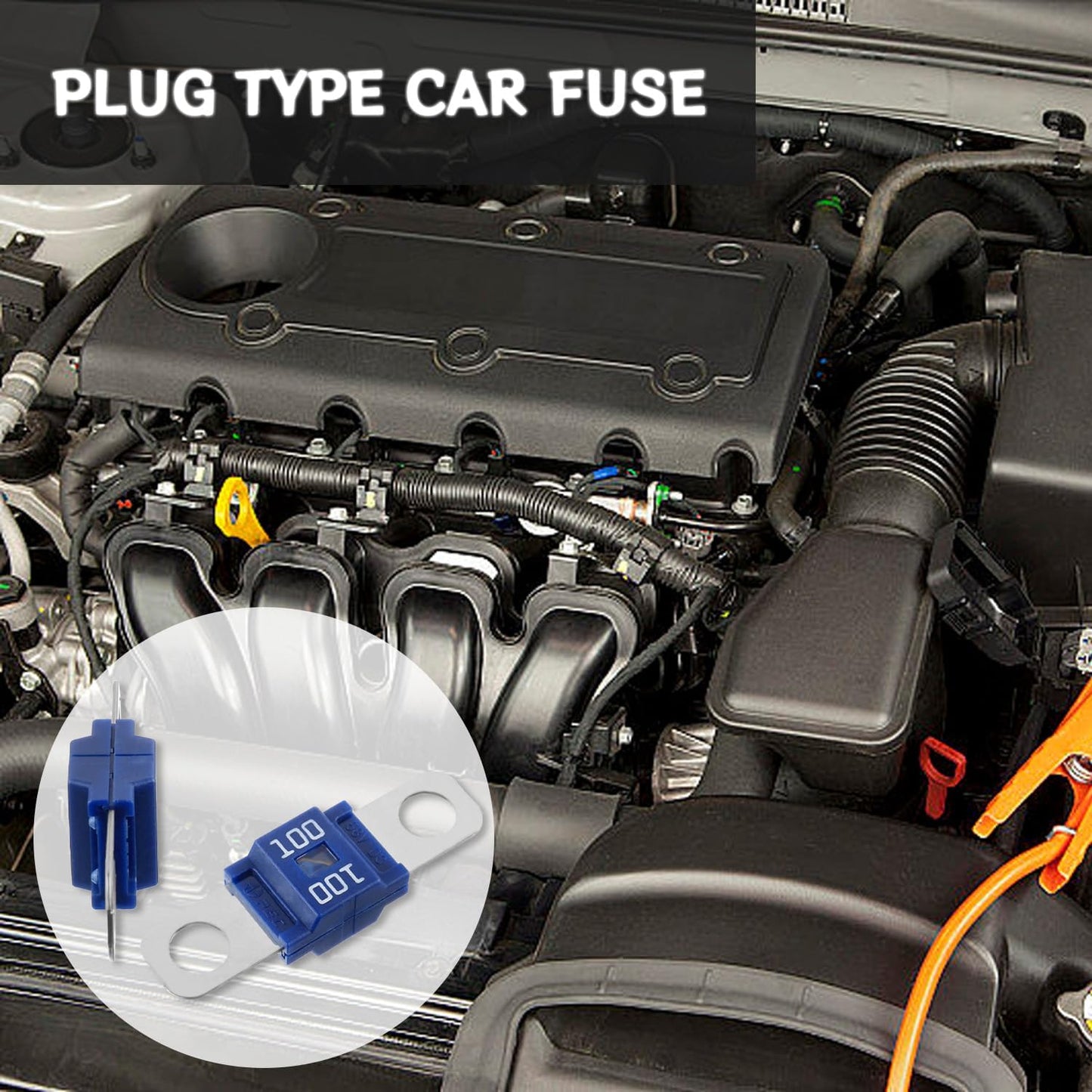 Fusible 100A Perno para Coches Camiones Pack 3