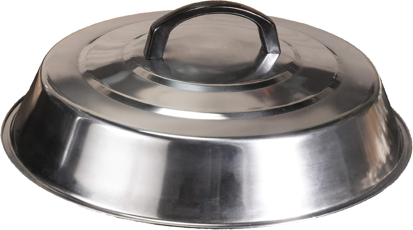 Tapa redonda 12pulg para derretir queso parrilla