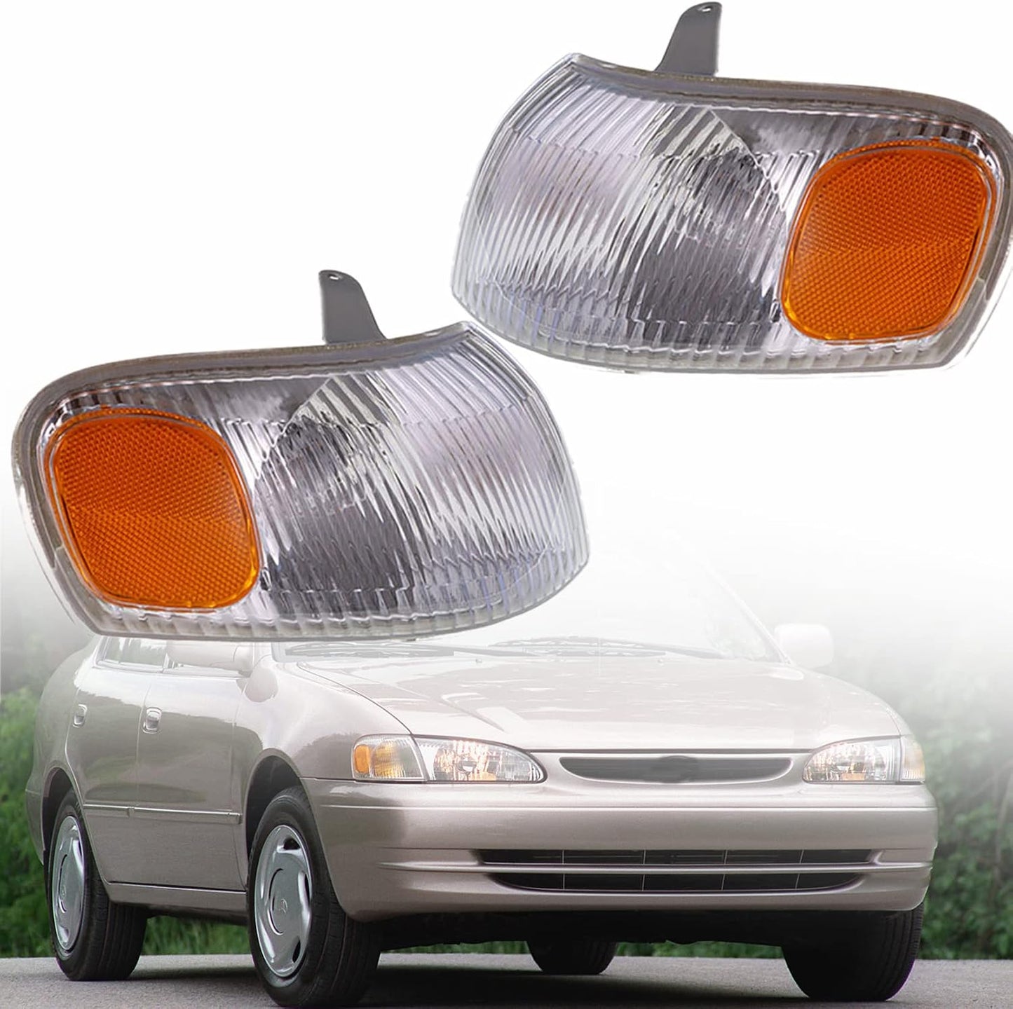 2 Luces direccionales repuesto Corolla