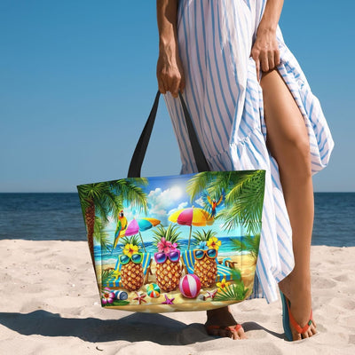 Bolsas playa mujer estampado bonito impermeable con cremallera