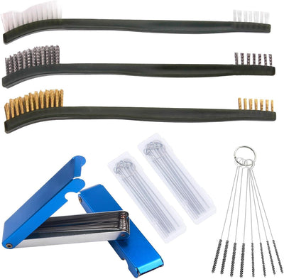 Set 8 Pzas Kit Limpieza Carburador con Punta Antorcha