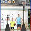 Porta baloncesto 44pulg base ajustable 4.9-10ft
