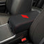 Funda consola Dodge Charger Chrysler 300 cuero costuras rojas