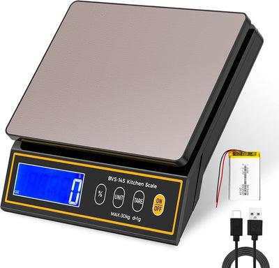 Báscula cocina digital 66lb pesaje porcentual