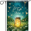 Banderas jardín primavera verano 12x18pulg doble cara brillante