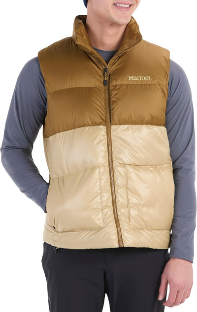 Chaleco plumón para hombre 700 rellenos aislado resistente