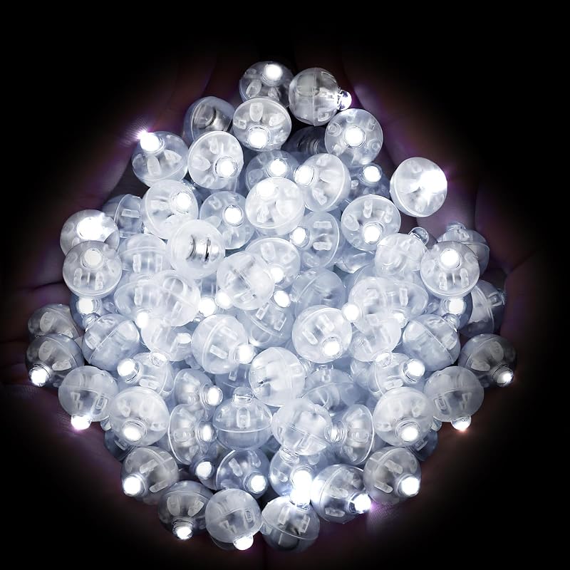 Luz Bola Led 100 Color Blanco Lámpara Globo Fiesta Boda