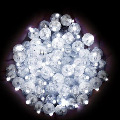 Luz Bola Led 100 Color Blanco Lámpara Globo Fiesta Boda