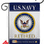 Bandera jardín USN Seabee retirado oficial