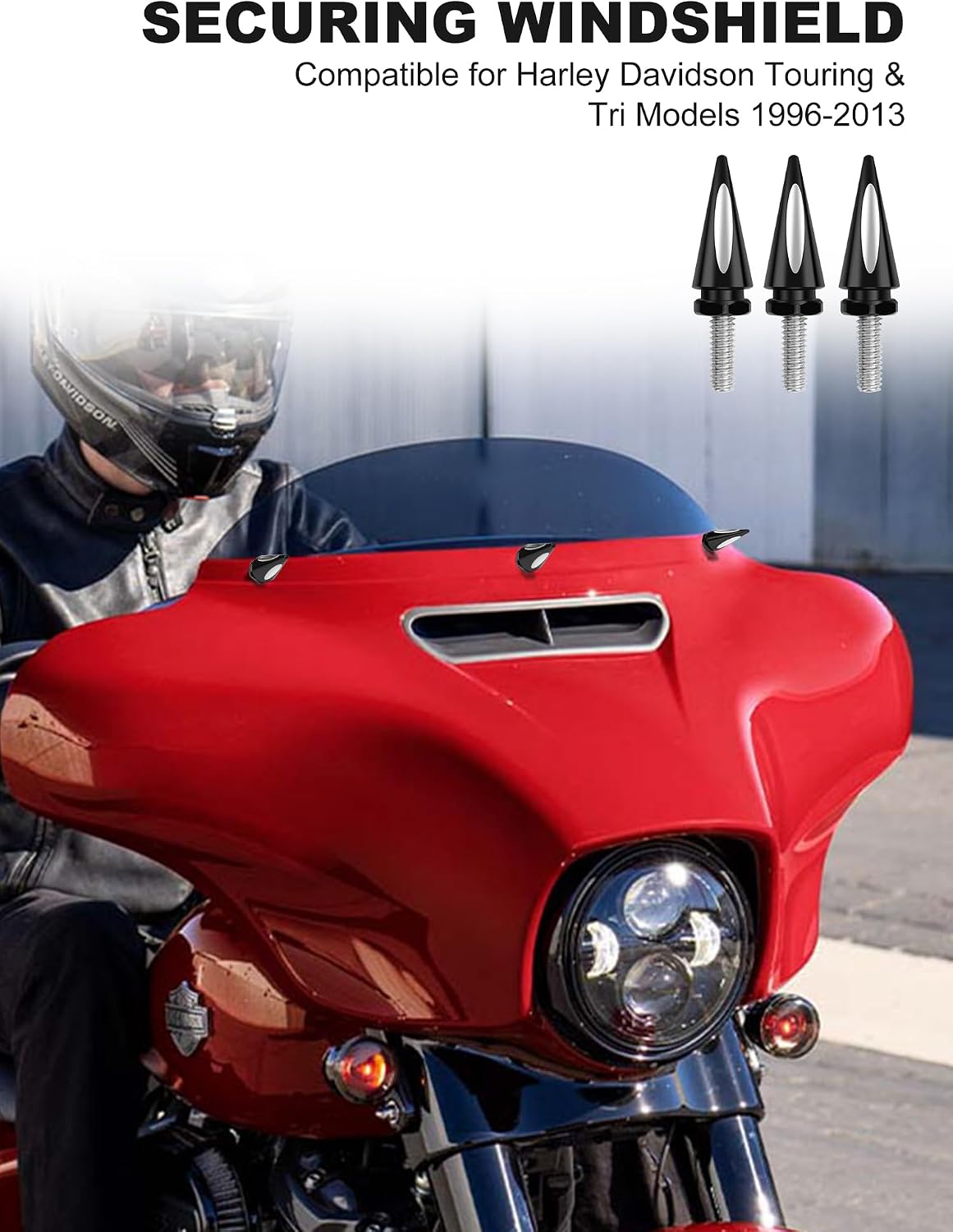Tornillos carenado motocicleta compatibles Harley
