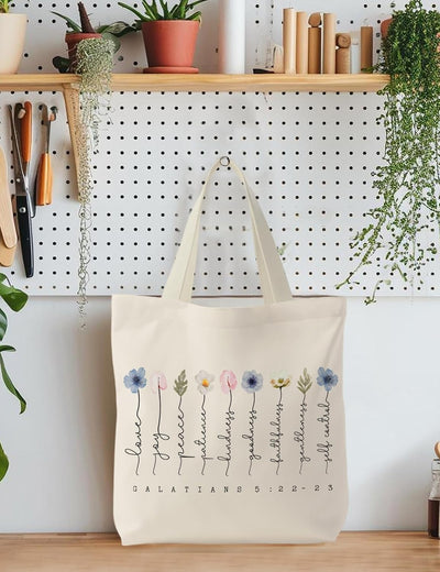 Bolsa tote cristiana para mujer regalo