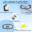 Luz LED matrícula trasera Honda Accord Civic Acura 2uds