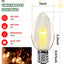 50 Focos C7 Transparentes Incandescentes para Luces de Navidad