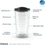 Vaso térmico doble pared Air Force 16oz clásico