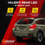 Luces LED parachoques trasero montaje alto comp Crosstrek