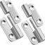 2 Pzas Bisagras Acero Inox 1.5pulg Deslizantes