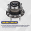 2 Rodamientos rueda trasera 4WD Jeep Compass 07-17