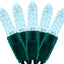 Luces Navidad M6 blancas frías 100uds 33 ft cert UL