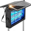 Exterminador insectos solar 4500V inalámbrico patio
