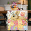Camino mesa Pascua conejo mariposa tulipán decorativo 13