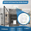 Reemplazo cubierta ventilador escape baño cocina 11-1/2pulg
