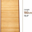 Alfombra antiderrap rayón bambú 70.9x23.6"